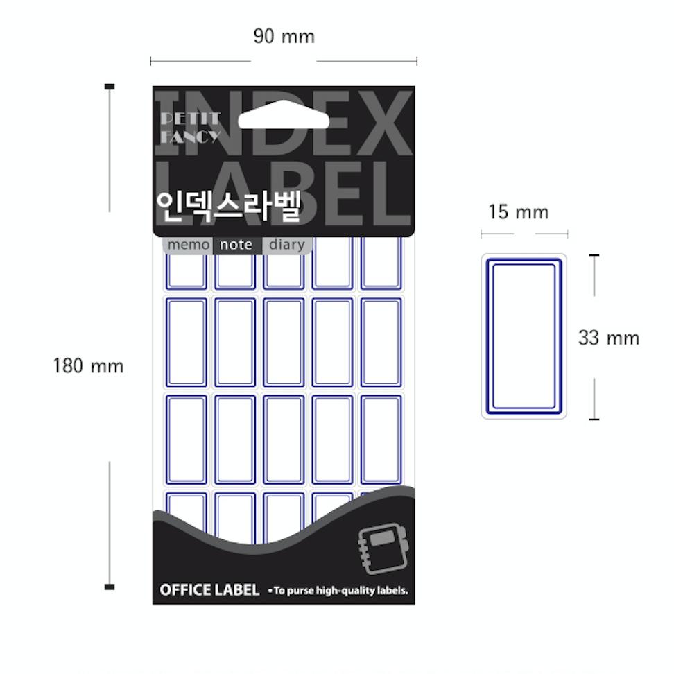 Petit Fancy Наклейки для этикеток (по 10 шт. каждая) Указательная этикетка / Этикетка категории / Офисная этикетка / Наклейки для тегов / Инструменты для маркировки / Метка для указателя — 48 вариантов