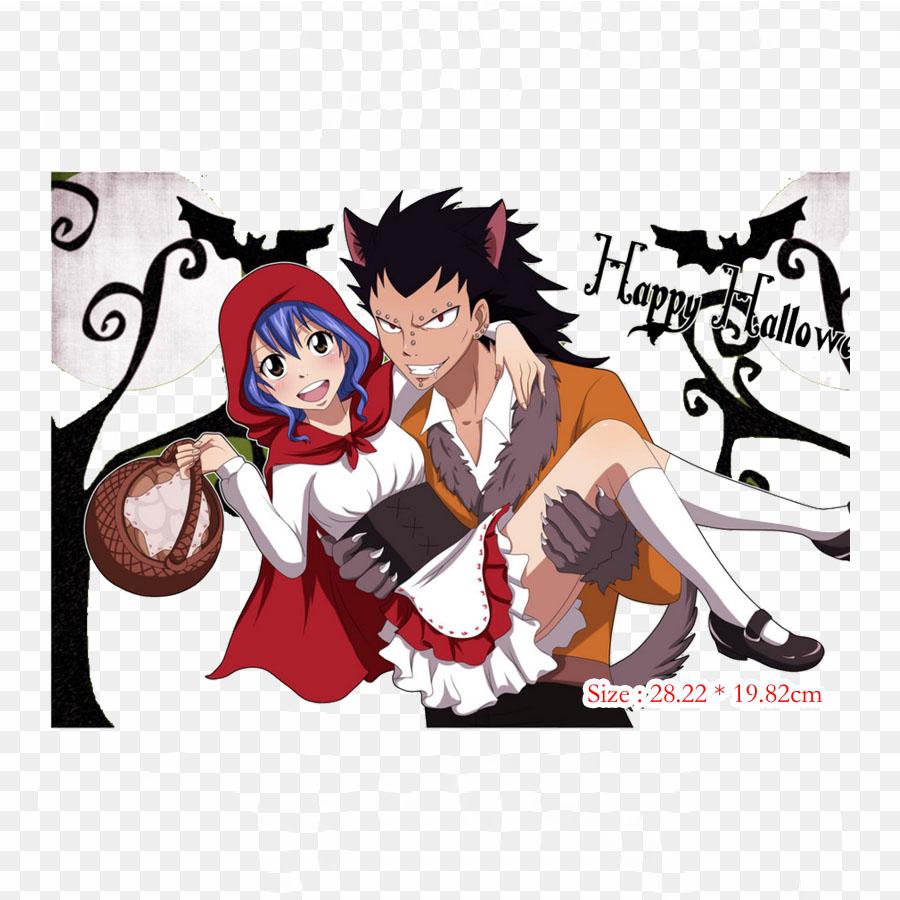 Хэллоуин хвост Happy Erza Scarlet Heat Transer термонашивки для одежды футболки платья моющиеся аксессуары аппликации значки