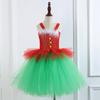 Kids Christmas Elf Costume Accessories for Girl 2-12 Christmas Birthday Photography Includes Dress and Christmas Hat