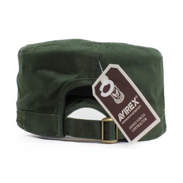 AVIREX Avirex Work 2 Размера Плюс Модная Подарочная Кепка, В наличии, Размер, НУМЕРАЦИЯ, Мужская, Популярный, Бренд, Для улицы, (M, Стандартный/Хаки)