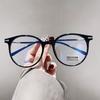 Круглые очки с блокировкой синих лучей, защитная оправа для глаз, очки для мужчин и женщин