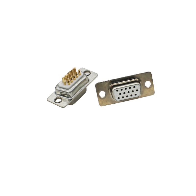 Разъем VGA DB15 Паяемый