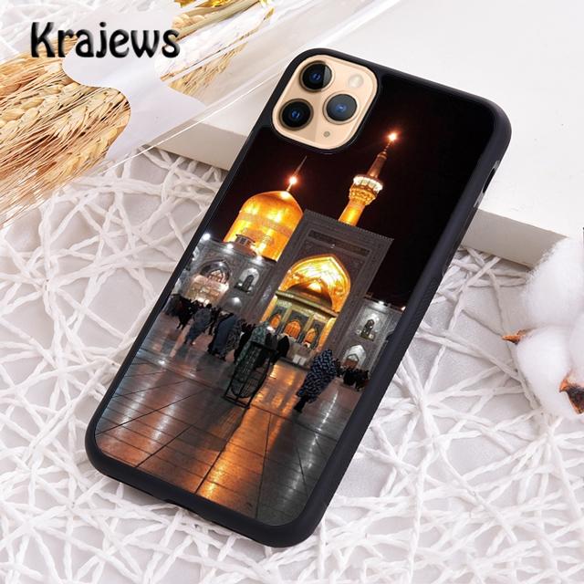 Krajews Ислам Шиитский Имам Али Ирак Арабский Чехол для Телефона Для iPhone 17 Air 16 15 14 plus 11 12 13 pro max