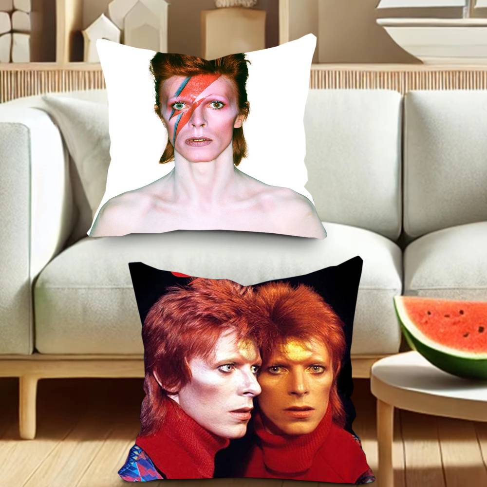 Singer D-David B-Bowie cool Pillowcases cushion covers living room sofas home decor gifts