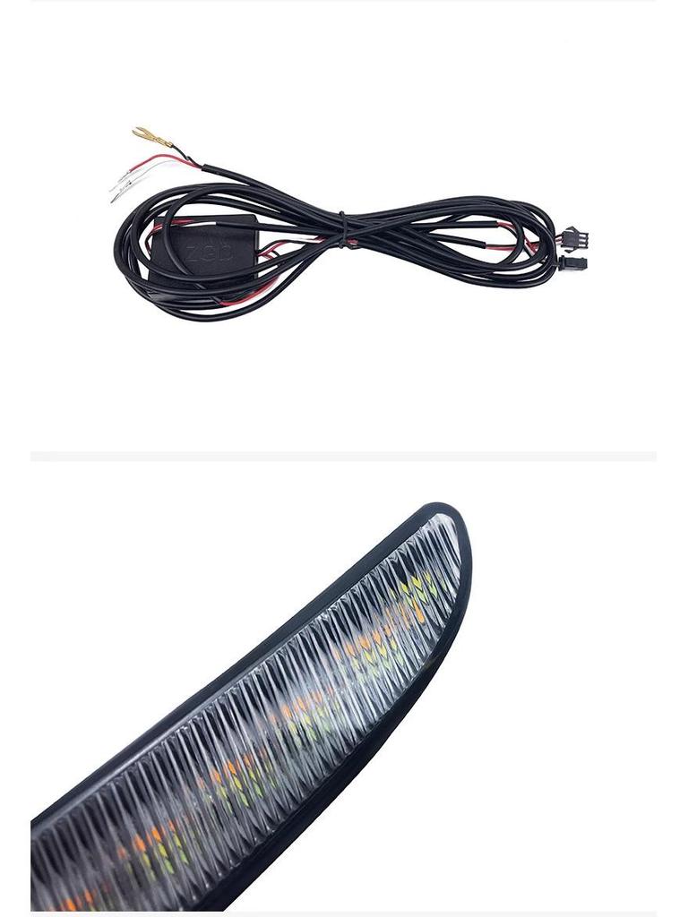 Светодиодные дневные ходовые огни и противотуманные фары с динамическими указателями поворота для Honda Odyssey 2009-2014 гг.