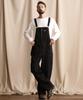 Schott OLD HICKORY DENIM Size OVERALLS, Men's, XL, 010, Black, 782-5911003