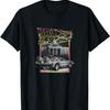 Back To The Future DeLorean Distressed Poster T-Shirt