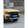 For Ford Ranger Ranger T9 2023-2026 TPE Black/orange/yellow Car Front Tow Hitch Protective Cover Tow Hitch Trim Car Accessories