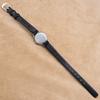 Б/У MOVADO Винтаж Ручной завод Индексы-палочки Серебристый Нержавеющая сталь SS Кожаный ремешок Заменен Редкий Винтаж Антиквариат [6-месячная гарантия] CH47