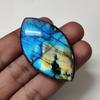 Big Size Marquise Shape Labradorite Loose Cabochon Gemstone, 94 Carat, 54x31x7 MM Size.