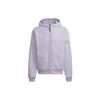 adidas Спортивная одежда Новая полярная куртка с капюшоном на молнии Фиолетовая HN1946