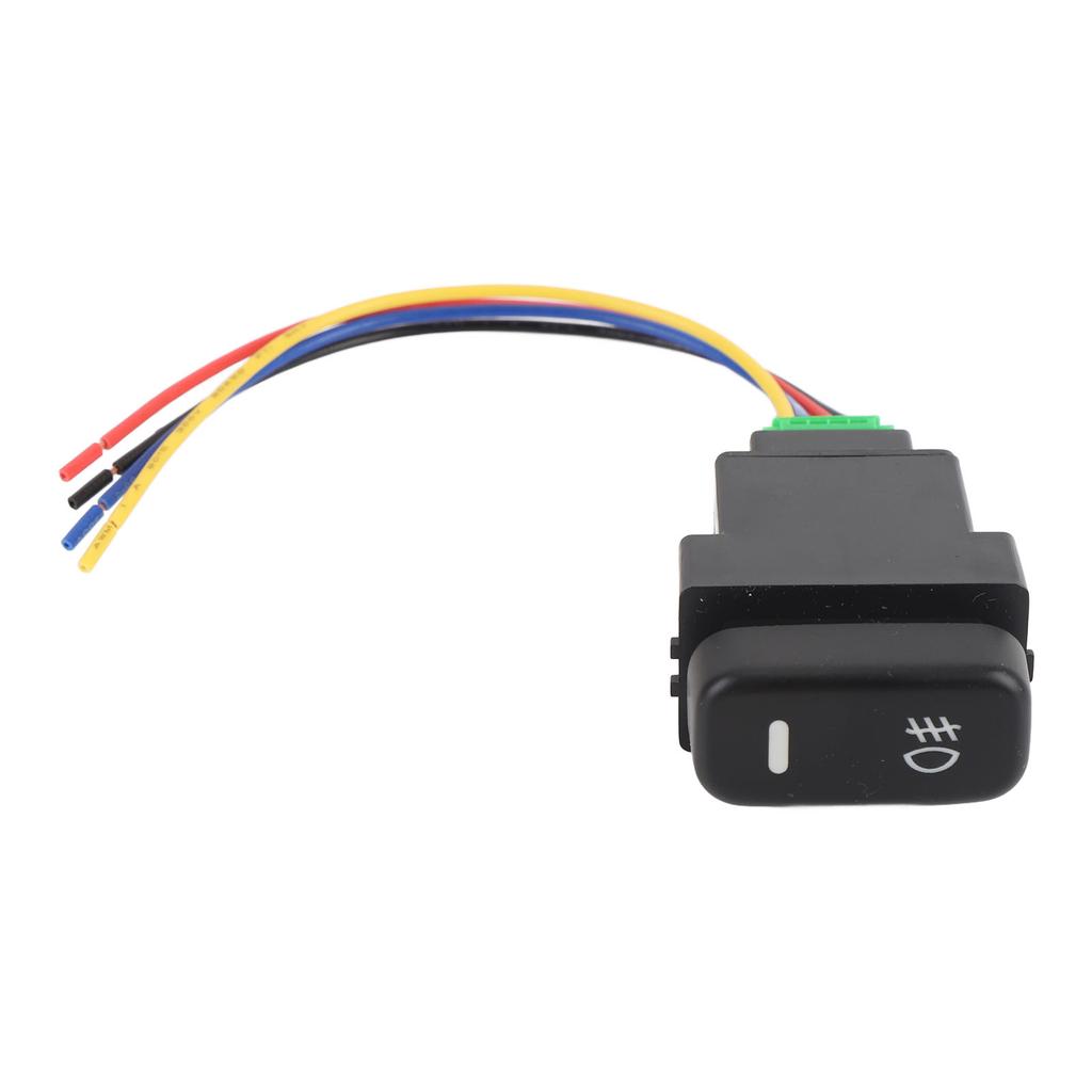 4-контактный кнопочный переключатель 12 В со светодиодной подсветкой для противотуманной фары, ДХО, светодиодной панели