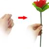 Складывающаяся Роза Появляющаяся Магические Трюки Цветок Исчезает Внезапно Сцена Уличные Представления Шоу Реквизит Игрушки для Взрослых Детей