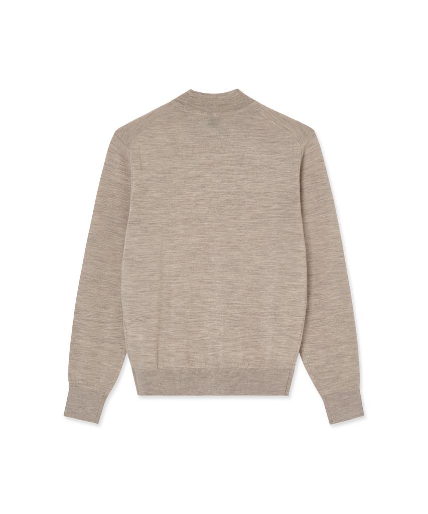IOLO Royal Semi Mock Neck_Beige