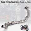 Stainless Steel Full Exhaust Pipe Set for Motorcycle Sai 350/400 – Direct Fit, Non-Destructive Installation