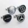 ESU5 45mm Car Front Emblem Badge Modified Bonnet Chrome Hood Cover for Mercedes Benz AMG W203 W204 C E S Class W210 W211 W220