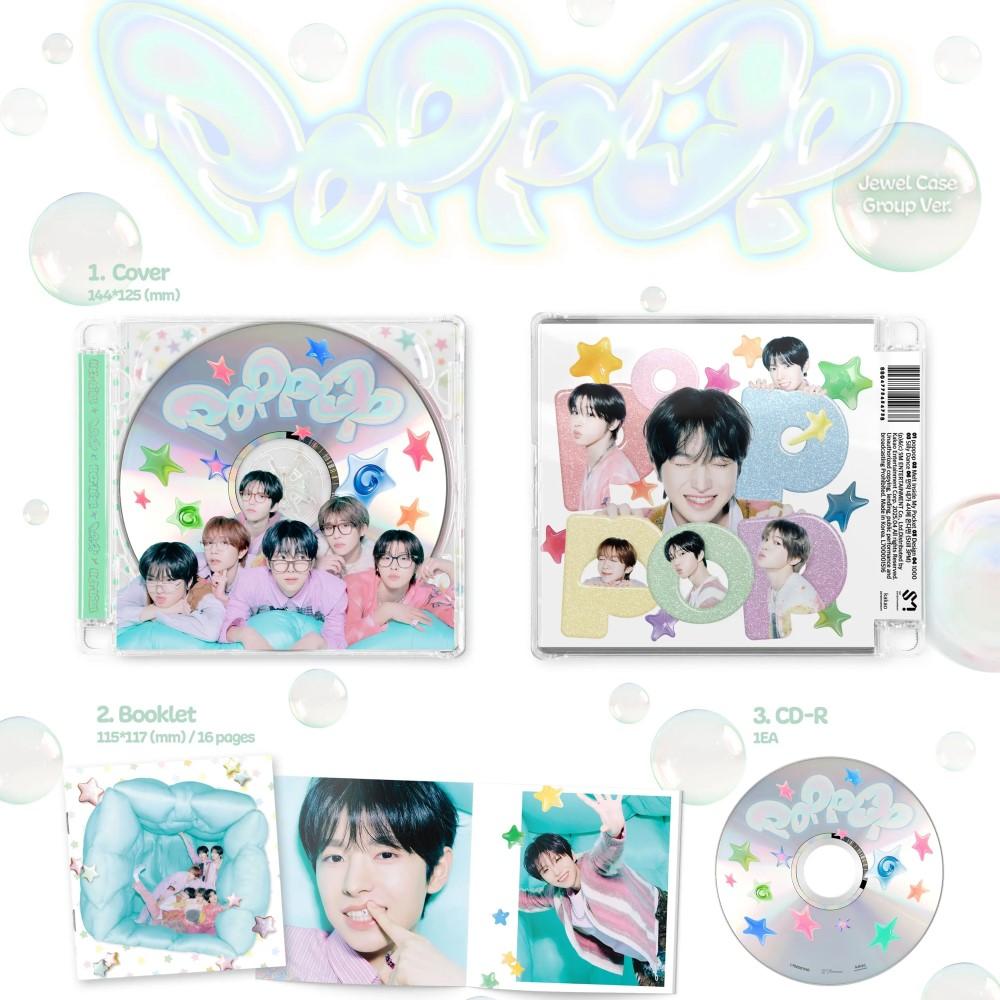 NCT WISH - [POPPOP] 2-й мини-альбом JEWEL CASE