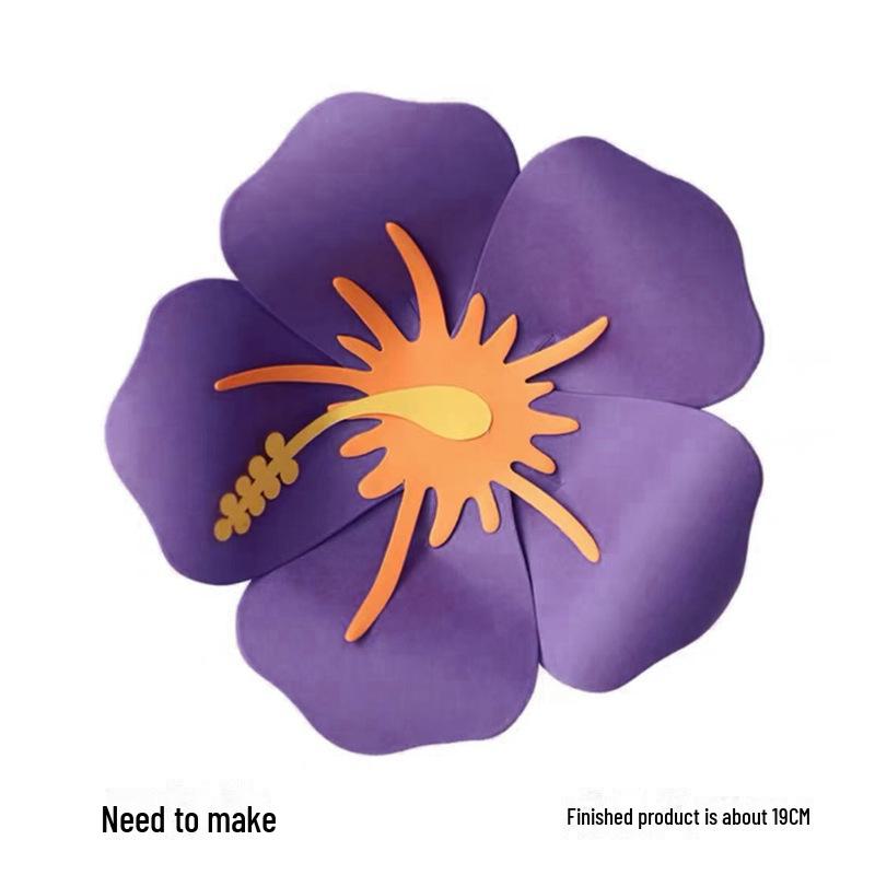 Декор стен в виде листьев и цветов в скандинавском стиле для школьных классов, торговых центров и детских комнат