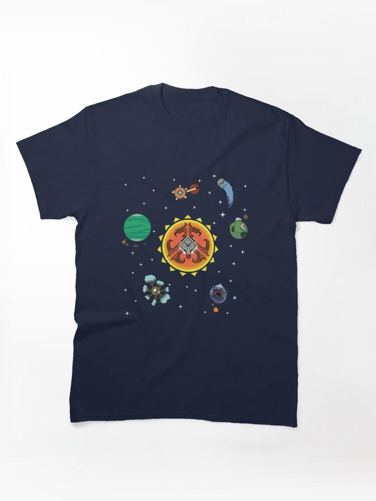 Outer Wilds Hearthian Solar System Tri-blend Classic T-Shirt