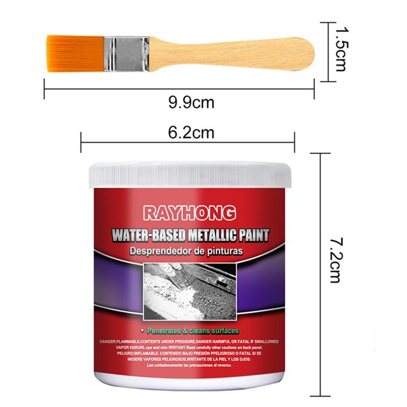 Car Rust Remover Paint Water-based Multi Purpose Chassis Rust Converter Repair Protect Iron Metal Surfaces Maintenance Clean 100g