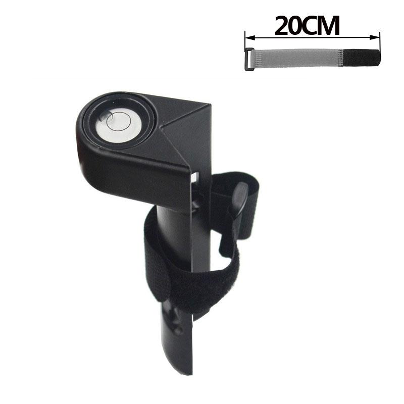 Прямоугольный пузырьковый уровень, пряжка для ремня, оптический портативный нивелир для центрирующего стержня, карбоновый полюс