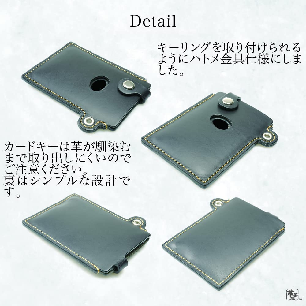 Harrier Lexus Card Key Case Genuine Leather LS GS IS NX RC HS RX CT LX Type [Kakuchaya] (Camel B)