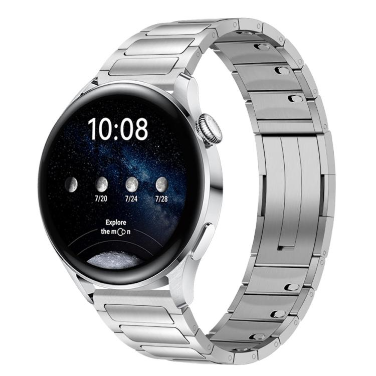 Tri-beads Side-detachable Buckle Stainless Steel Watch Band