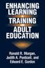 Книга Enhancing Learning In Training and Adult Education