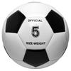 TGM Soccer Size Soccer Practice Match for Junior High and High Schools and Ball, 5, Certified, Ball, Ball, School, Adults, College, (Black White)