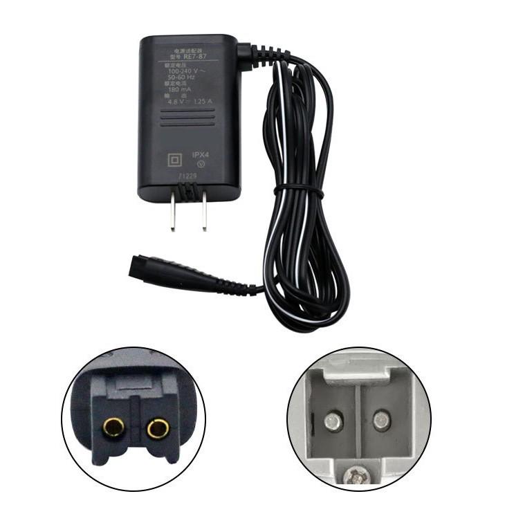 Зарядное устройство RE7-87 4,8 В 1,25 А для бритв Panasonic: LV50, LV5E, RT3, ES-SL83, WS-L7D