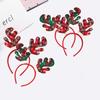 Non-slip Elk Christmas Hair Hoop Cute Cosplay Headbands Christmas Antler Headbands Party Favors