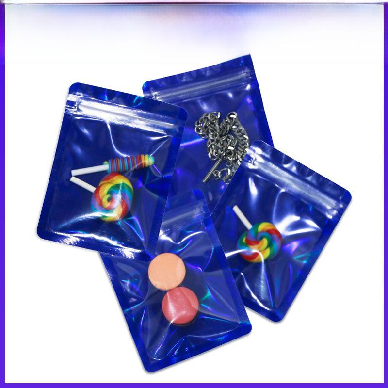 Голографическая антиокислительная ювелирная сумка-молния для сережек и ожерелий