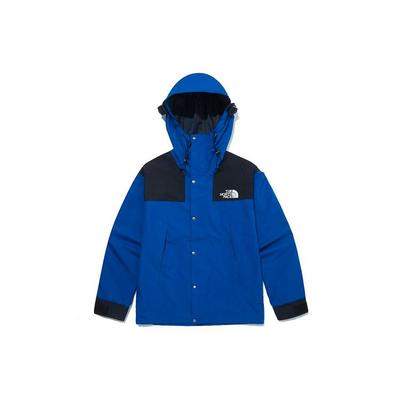 1990 Waterproof And Windproof Windbreaker Jacket Men's Blue NI2GL53C