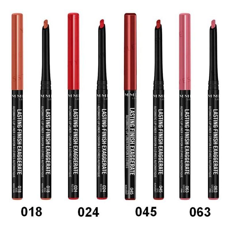 Rimmel London Автоматический карандаш для губ Exaggerate с стойким финишем