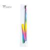 2Pcs Cat Stick Interactive Toy Double-Sided Rainbow Webbing Tease Scratch-Resistant Bite-resistant Entertaining Cat