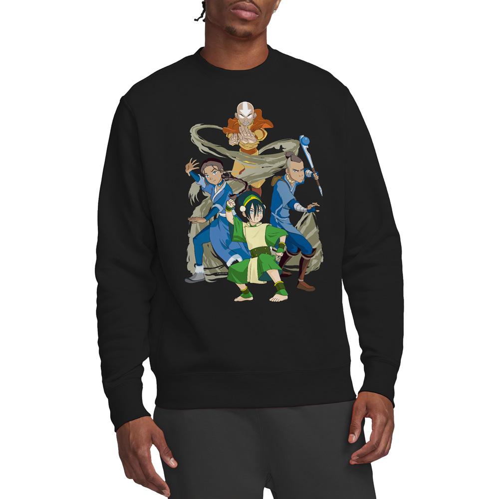Avatar: The Last Airbender Unisex Adult Team Avatar Elements Sweatshirt