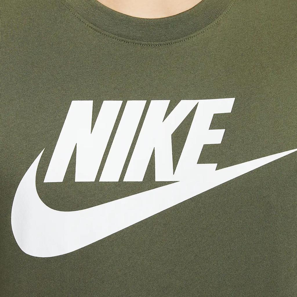 Nike Спортивная футболка мужская Medium Оливково-зеленый AR5005-222