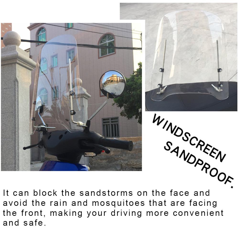 Универсальный воздушный поток Регулируемый ветровое стекло мотоцикла ветровое стекло для Suzuki Dl650 Gn250 Gn125 Gs 500 Sv650 Bandit 1200 650 600 400