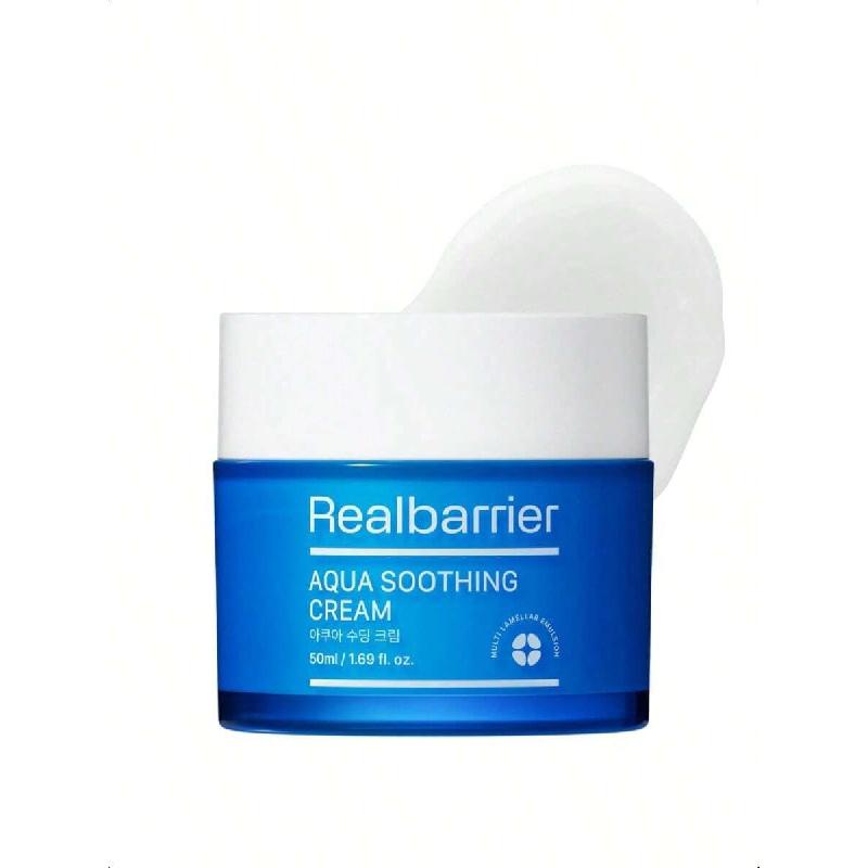 Real Barrier Extreme Cream 50мл, Корейский увлажняющий крем с гиалуроновой кислотой и церамидами, Насыщенный лосьон для лица для чувствительной кожи, Глубоко увлажняющая формула,