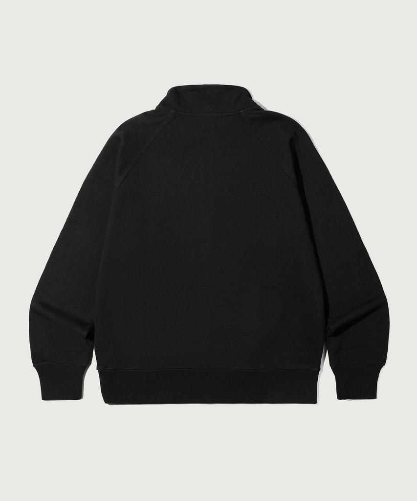 Champion Логотип Heritage Свободный крой Молния до середины Черный
