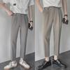 Мужские облегающие брюки Nine-Point - летний корейский повседневный стиль