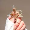 Luxury Exquisite Flower Butterfly Brooch For Women Girls Vintage Pins Versatile Shiny Corsage Clothing Accessories Gifts