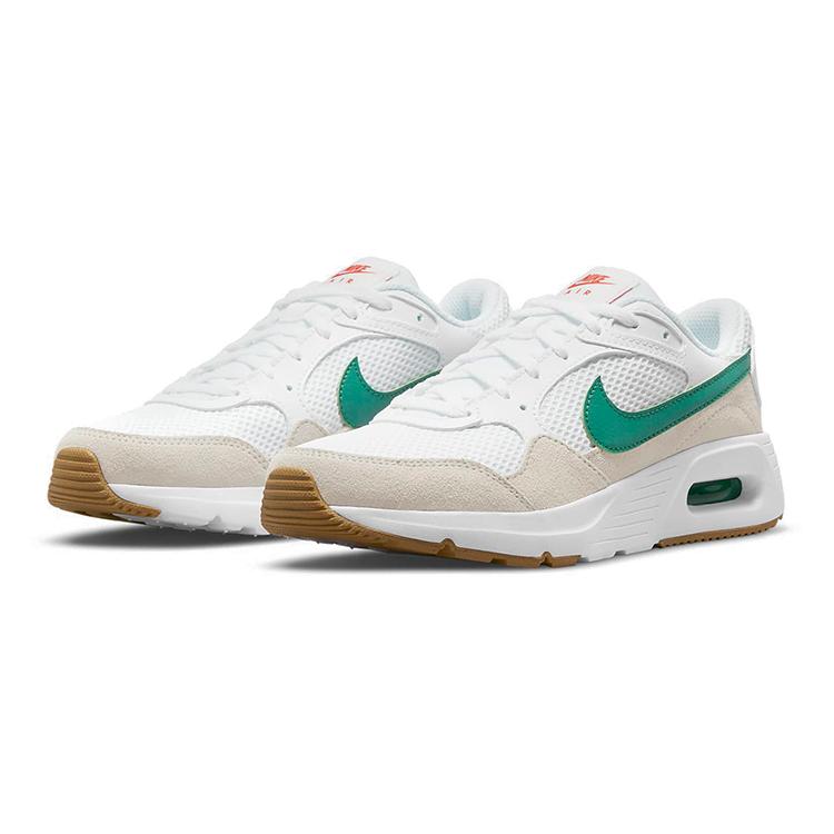 Nike Air Max SC 'Кремово-белый Зеленый' для школьников (унисекс) Детские беговые кроссовки CZ5358 104