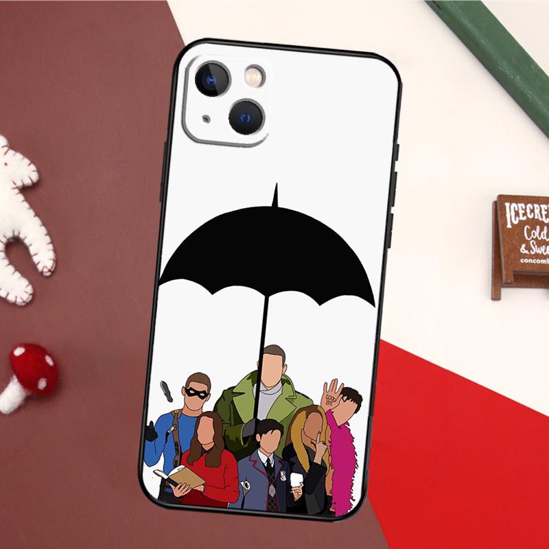 Чехол для iPhone 15 Pro Max 14 13 12 11 16 17 Pro Max mini 15 16 Plus 16e 17 Air с изображением Академии Амбрелла Задняя крышка