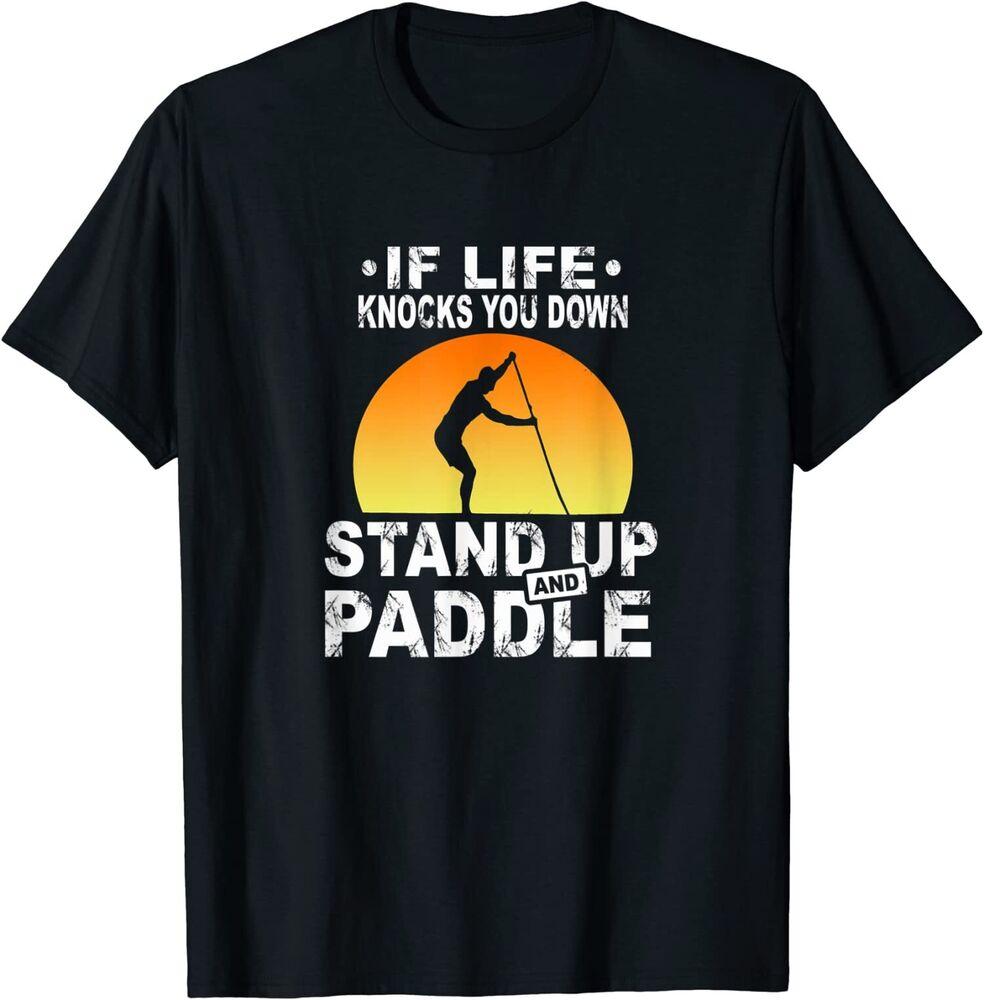 Футболка унисекс «Если жизнь сбивает тебя с ног»