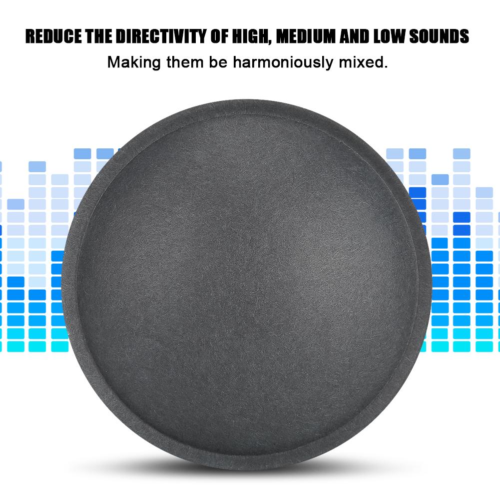 5 шт 54 мм пылезащитный колпачок для сабвуфера бумажный басовый рупор защитный пылезащитный колпачок для сценических динамиков KTV