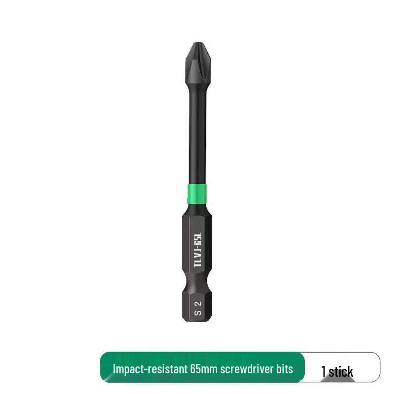 Impact-Resistant Magnetic Phillips Screwdriver Bit Set - High Hardness, Extended Hex Electric Drill Compatibility