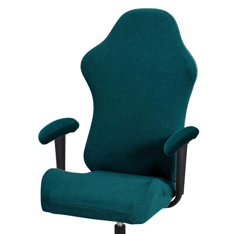 Толстые жаккардовые чехлы для стула компьютерной игры офиса с крышками подлокотника