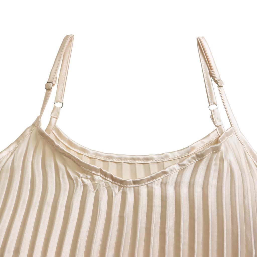 Женское платье с лямкой на бретельках размера плюс, летнее жатое плиссированное сексуальное модное платье трапециевидной формы, длинное платье