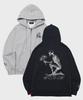 Artistwear [Atw] Худи на молнии с принтом Цветок-череп